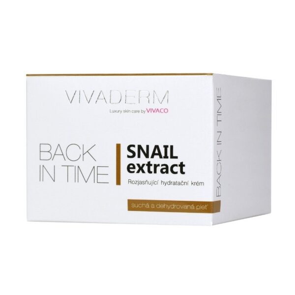 Hidratantna krema sa ekstraktom sluzi puža BACK IN TIME VIVADERM - Slika 4