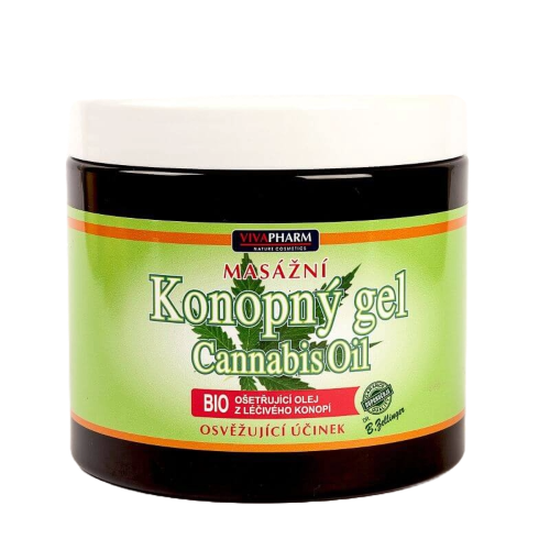 Konopljin gel protiv bolova VIVAPHARM 500 ml