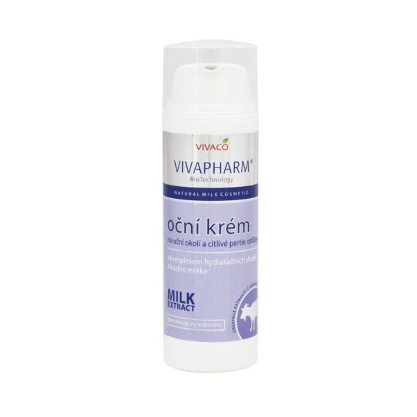 Krema protiv bora za područje oko očiju sa kozjim mlekom VIVAPHARM 50 ml - Slika 3