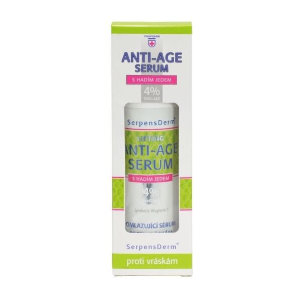 Lifting serum protiv bora sa zmijskim otrovom - ANTI AGE SERUM SERPENS DERM 40 ml - Slika 3