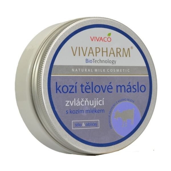 Maslac za lice i telo sa kozjim mlekom VIVAPHARM 200 ml - Slika 3