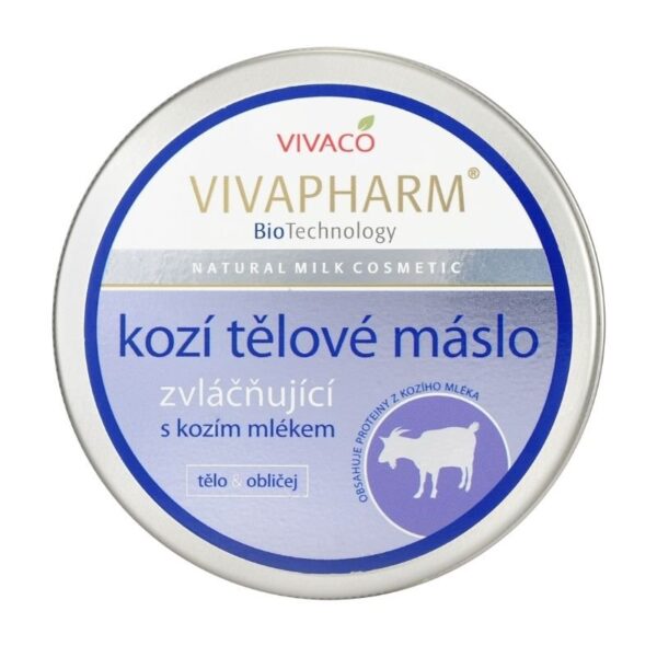 Maslac za lice i telo sa kozjim mlekom VIVAPHARM 200 ml - Slika 2