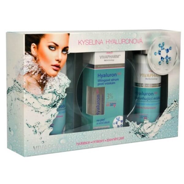 Set kozmetike za negu lica i tela sa hijaluronskom kiselinom Hyaluron acid VIVAPHARM - Slika 2