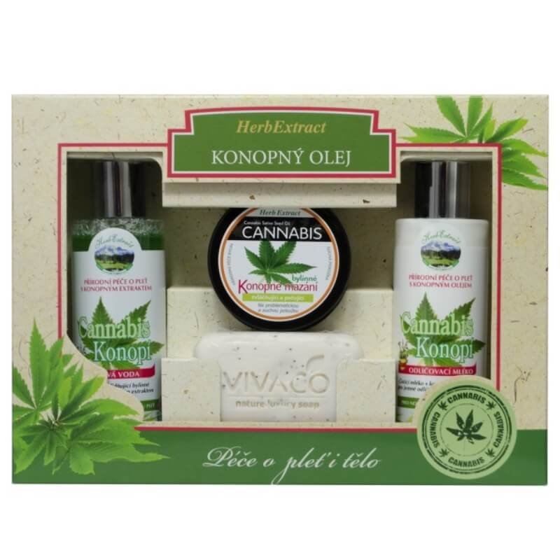 Poklon-set-kozmetike-sa-prirodnim-uljem-konoplje-1.jpg Poklon set kozmetike sa prirodnim uljem konoplje HERB EXTRACT - Slika 1
