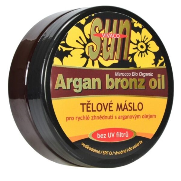 Marmelada za brzu bronzanu boju sa BIO arganovim uljem SPF 0 Argan Bronz Oil SUN VITAL 200 ml - Slika 3