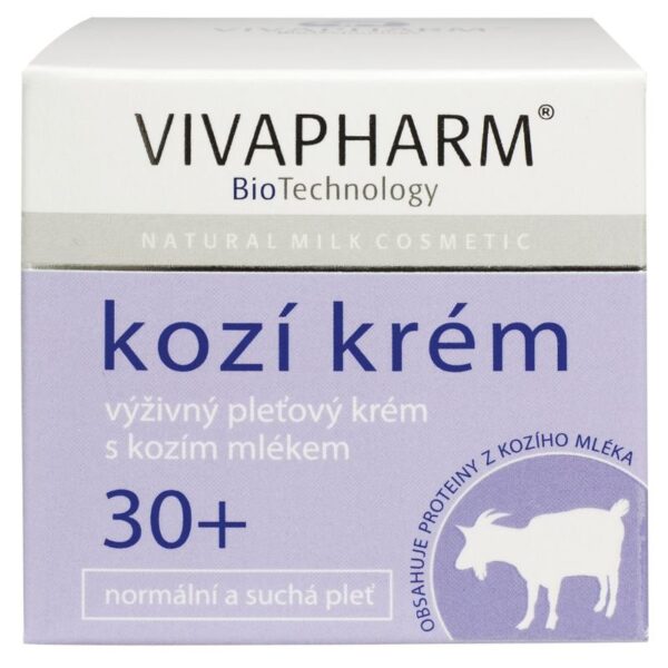 Krema za lice sa kozjim mlekom VIVAPHARM 50 ml - Slika 3