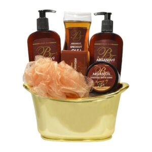 Poklon set kadica za negu tela sa arganovim uljem BODY TIP