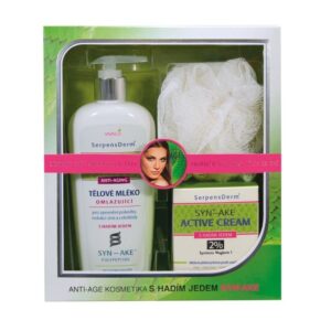 Poklon set kozmetike sa supstancom sintetskog zmijskog otrova SERPENS DERM