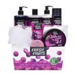 Poklon set sa uljem crnog grožđa LUX FRESH FRUITS