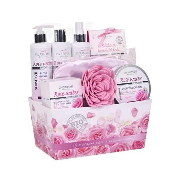 Poklon set kozmetike sa ruzinom vodicom VIVAPHARM - Slika 2