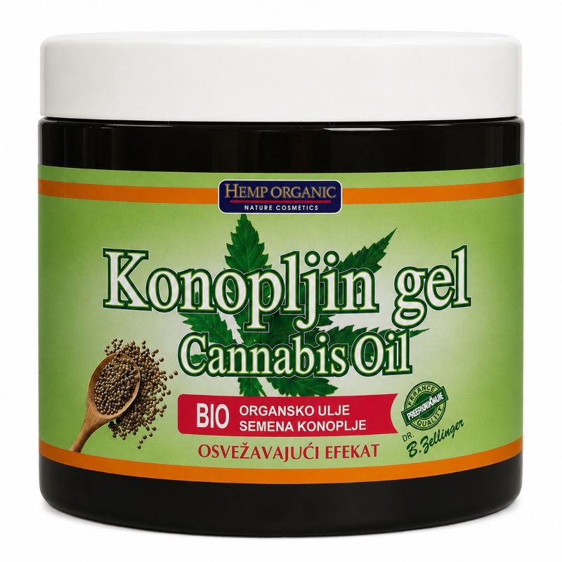 Konopljin gel protiv bolova HEMP ORGANIC 500 ml